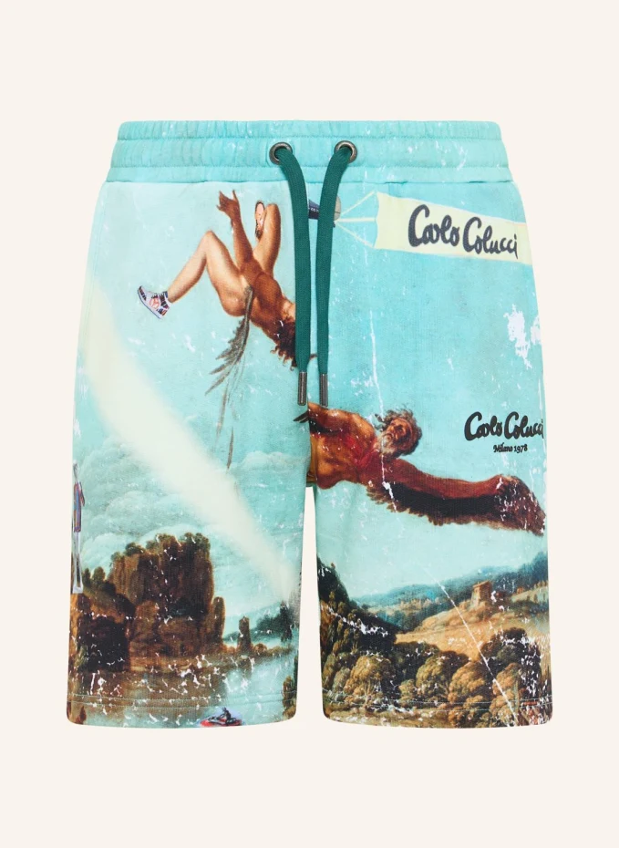 CARLO COLUCCI Sweatshort "Vermächtnis des Ikarus" DELL'UTRI