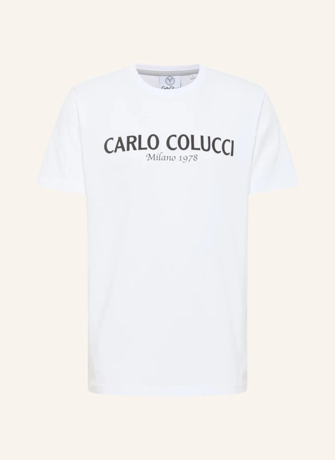 CARLO COLUCCI T-Shirt mit Logoprint DI COMUN