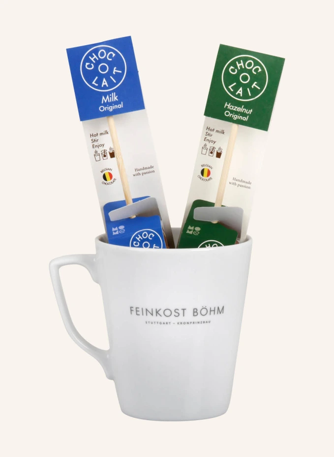 Feinkost Böhm Geschenktasse SCHOKO