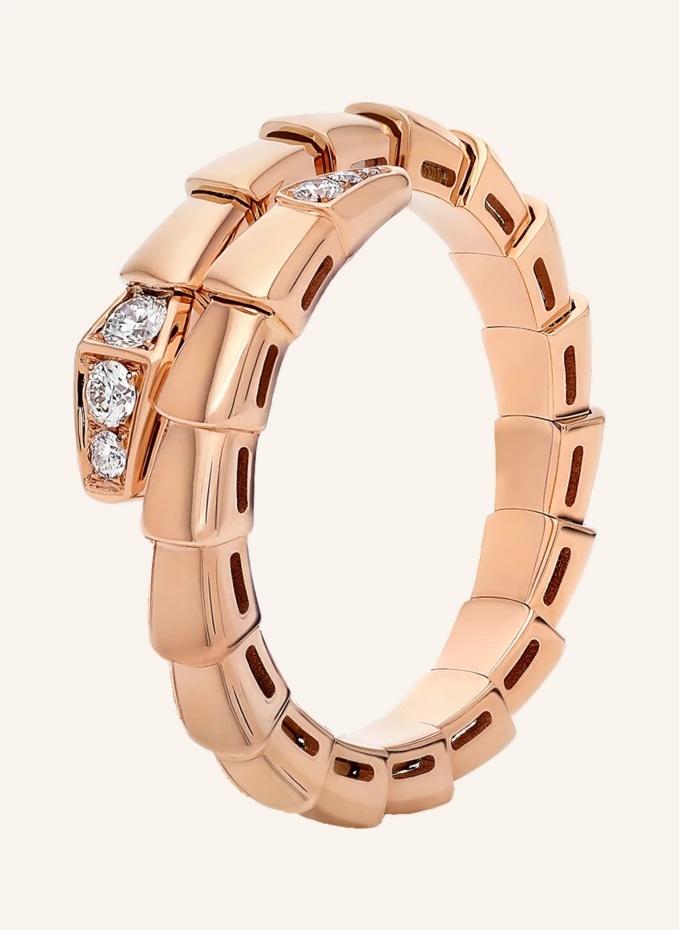 BVLGARI Ring SERPENTI aus 18 Karat Roségold