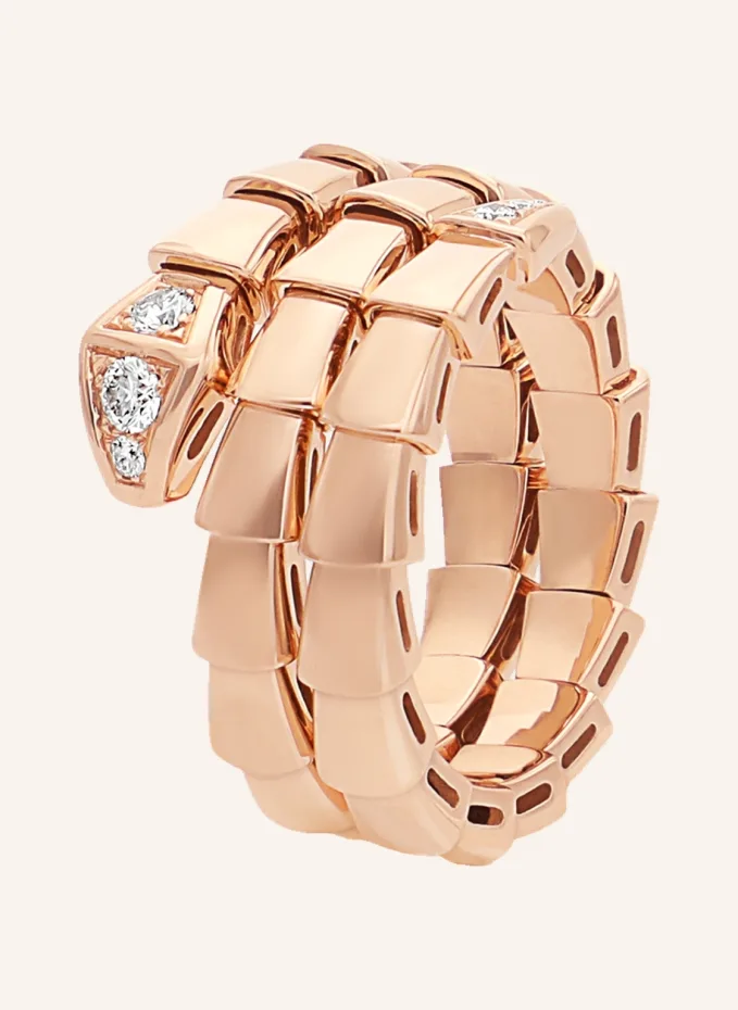 BVLGARI Ring SERPENTI aus 18 Karat Roségold