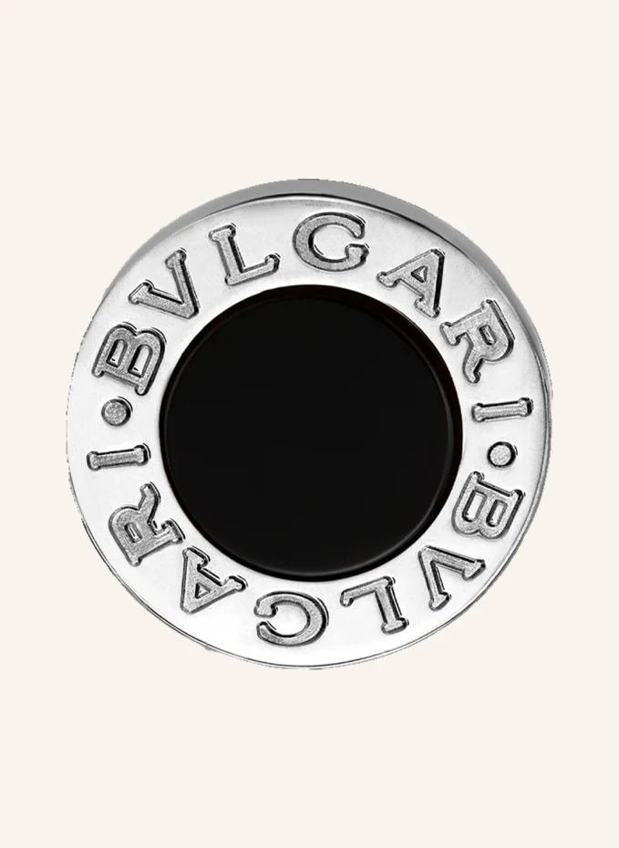 BVLGARI Einzelohrring BVLGARI BVLGARI aus 18 Karat Weißgold und Onyx