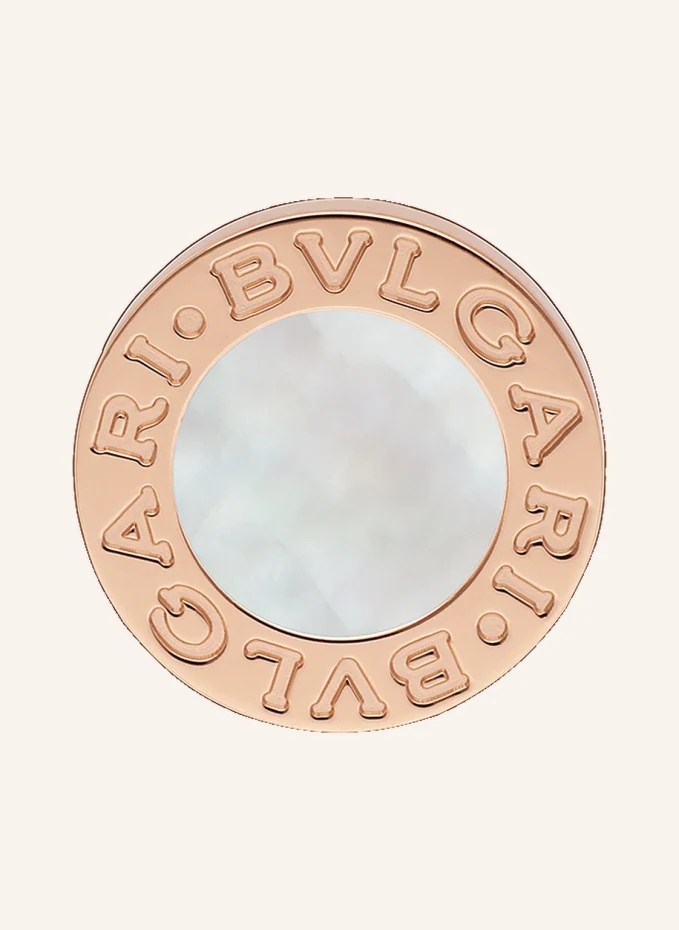 BVLGARI Einzelohrring BVLGARI BVLGARI aus 18 Karat Roségold und Perlmutt