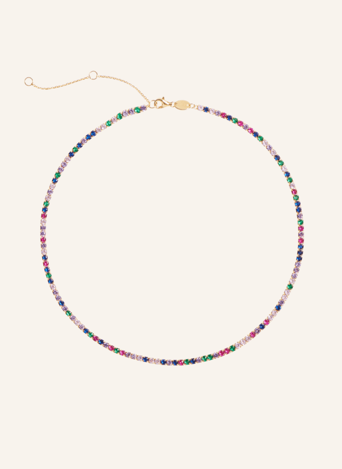 OHH LUILU Kette TENNIS CHOKER RAINBOW by GLAMBOU