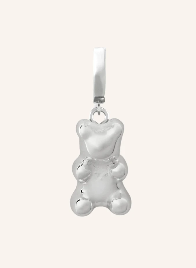 CRYSTAL HAZE Single - Ohrring MINI NOSTALGIA BEAR HOOP by GLAMBOU