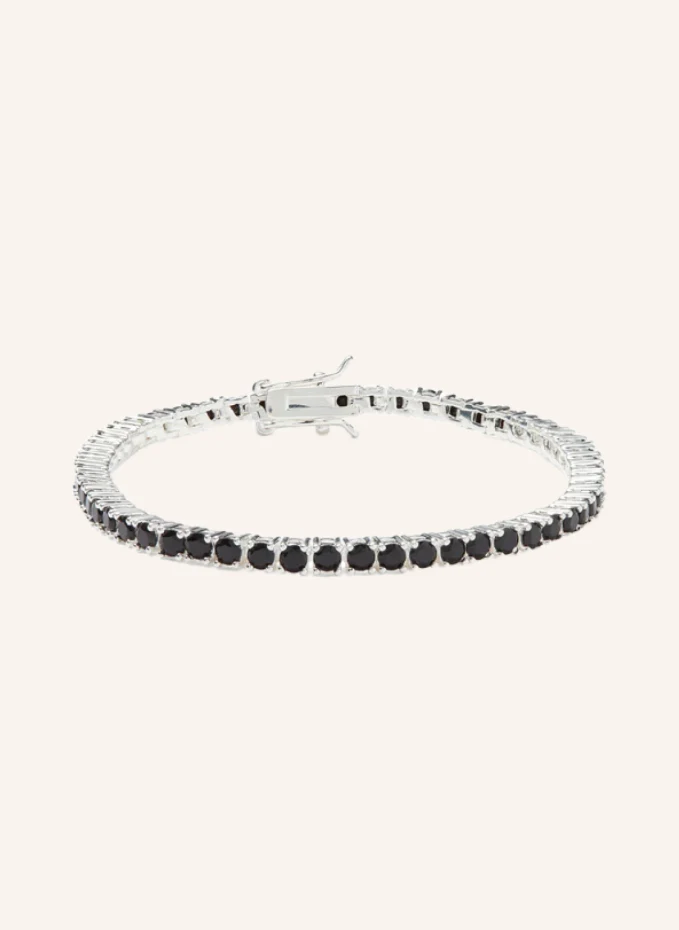 CRYSTAL HAZE Armband BLACK SERENA BRACELET by GLAMBOU