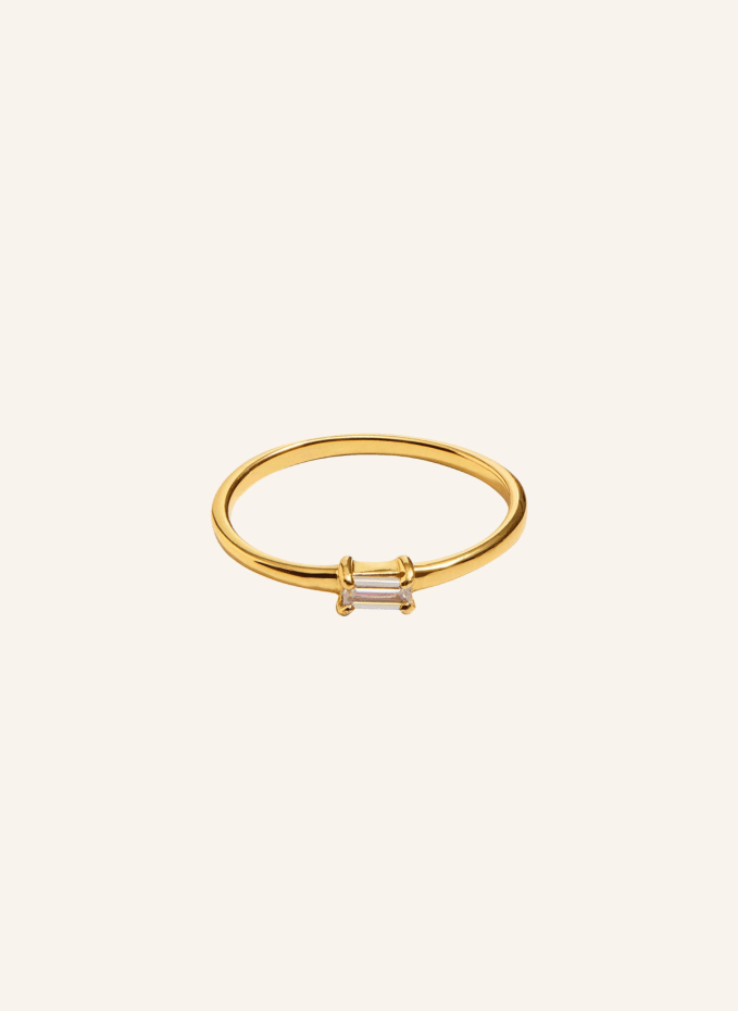 OHH LUILU Ring SINGLE BAGUETTE by GLAMBOU