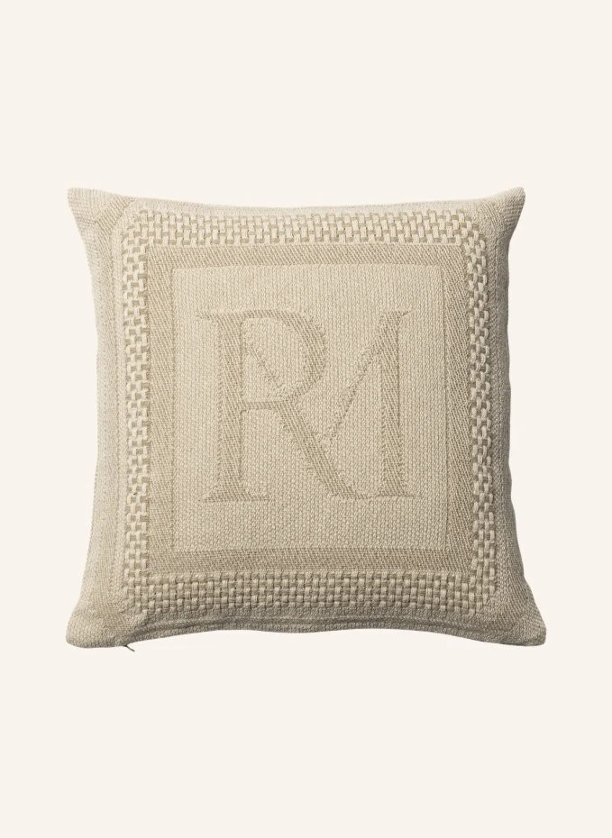 RIVIÈRA MAISON Dekokissenhülle MONOGRAM JACQUARD