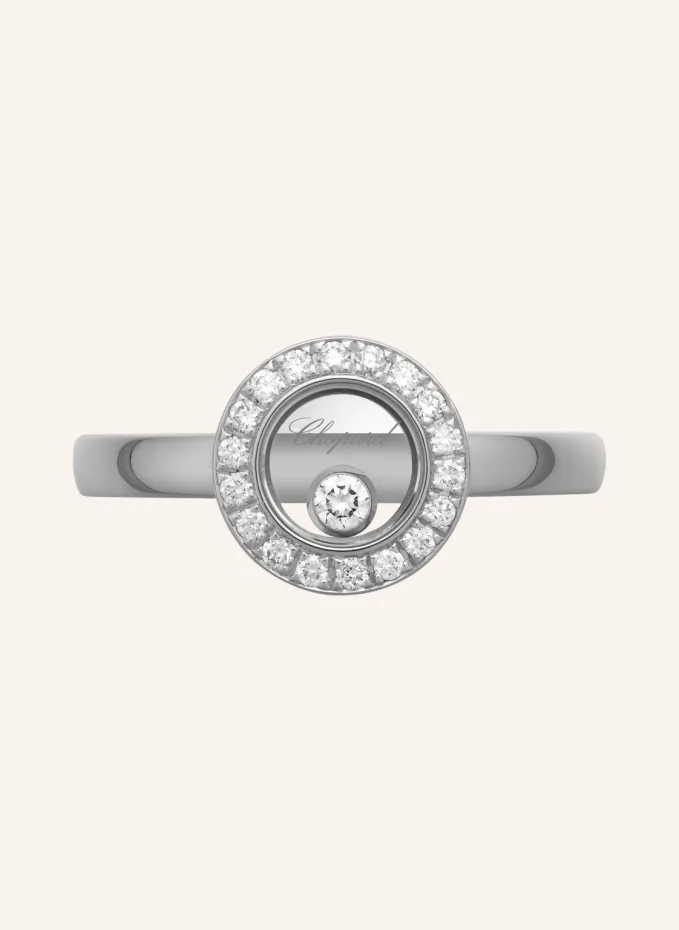 Chopard Ring HAPPY DIAMONDS ICONS Ring aus 18 Karat Weißgold und Diamanten