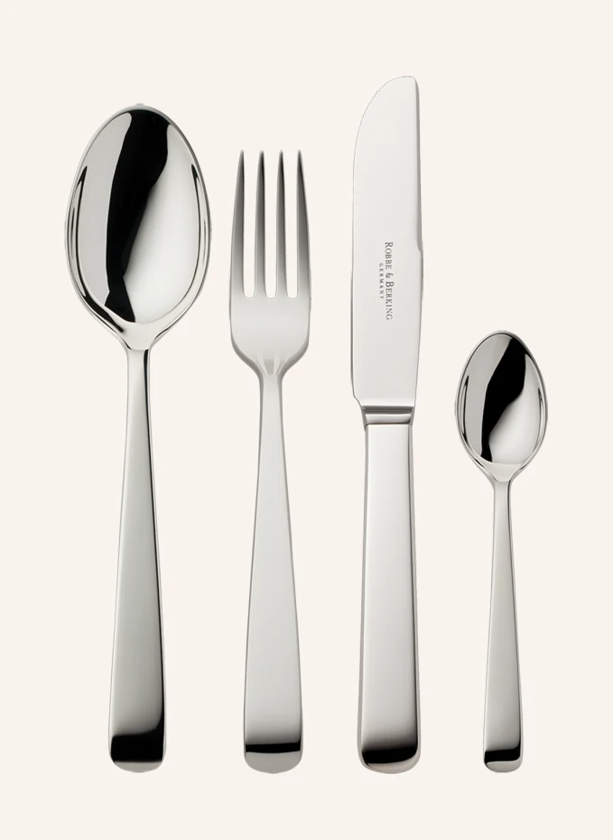 ROBBE & BERKING 4-tlg. Besteckset ALTA (925 Sterlingsilber)