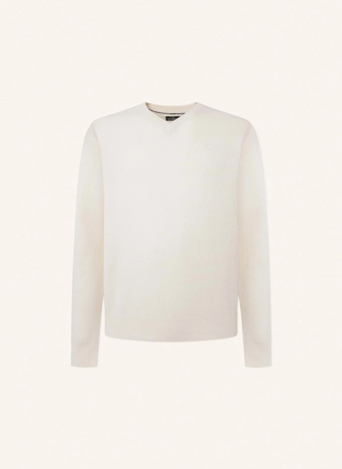 HACKETT LONDON Pullover LAMBSWOOL V NECK