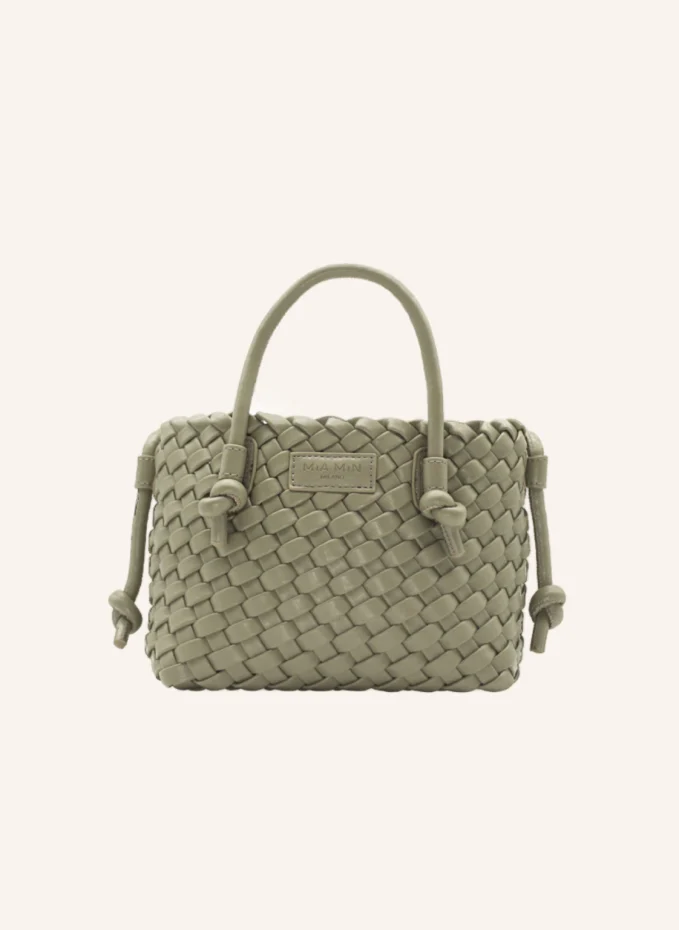 MiA MiN Handbag Crossbody Handwoven VITANIMA MATCHA