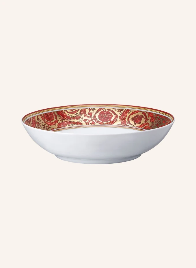 Rosenthal meets VERSACE Suppenteller MEDUSA GARLAND RED