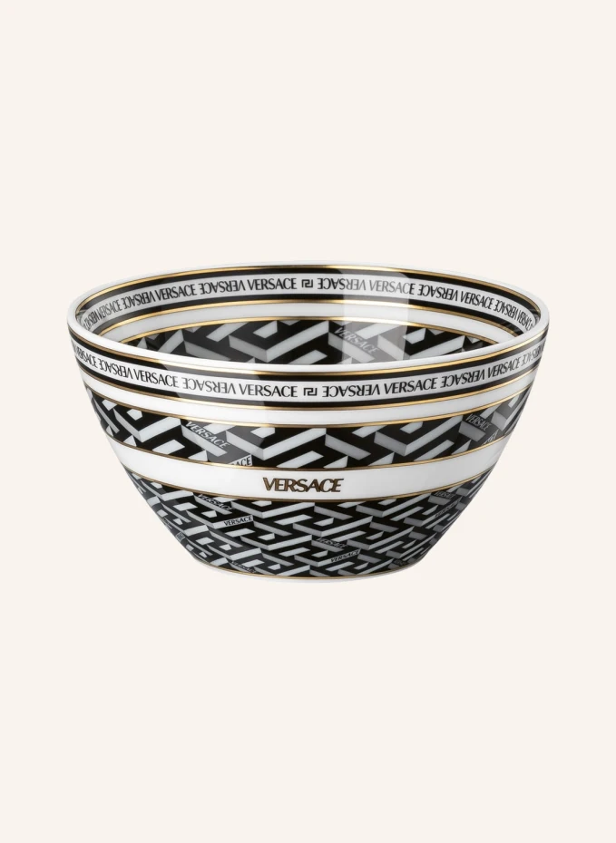 Rosenthal meets VERSACE Bowl LA GRECA SIGNATURE BLACK