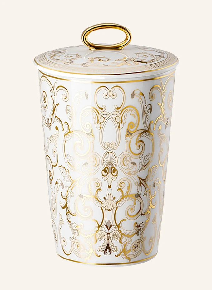 Rosenthal meets VERSACE Tischlicht mit Duftwachs MEDUSA GALA