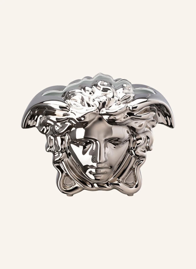 Rosenthal meets VERSACE Vase MEDUSA GRANDE SILVER