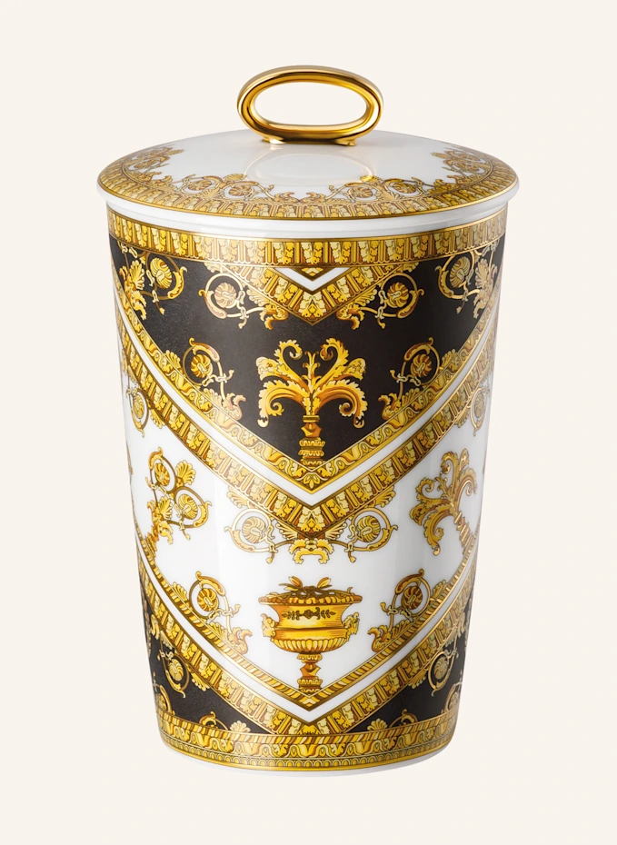 Rosenthal meets VERSACE Tischlicht mit Duftwachs I LOVE BAROQUE