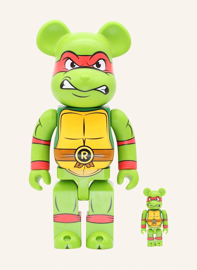 MEDICOM Figur BE@RBRICK RAPHAEL 100% + 400% SET BY BIBO