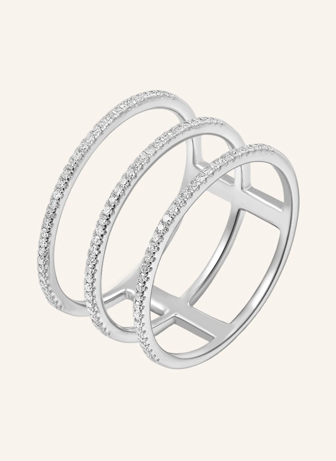 Leaf Ring TRIPLE mit Diamanten