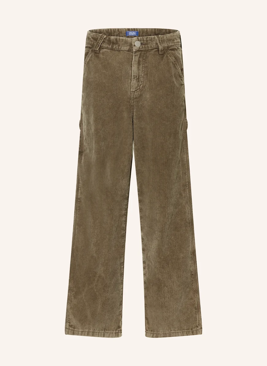 JACK&JONES corduroy pants KHAKI