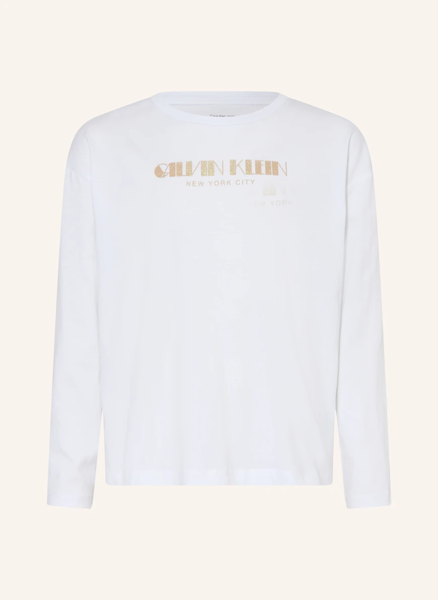 Calvin Klein Langærmet HVID