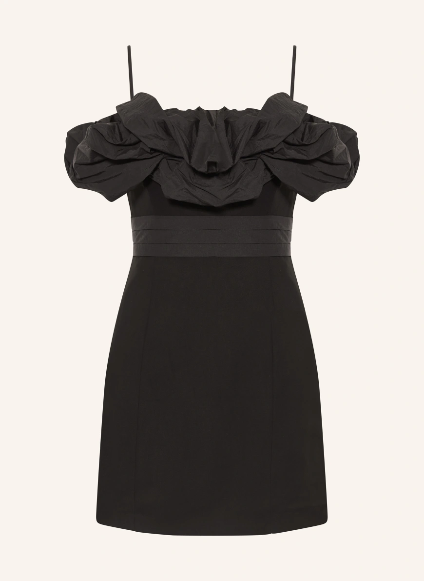 REISS Cocktailjurk TAFFIE ZWART