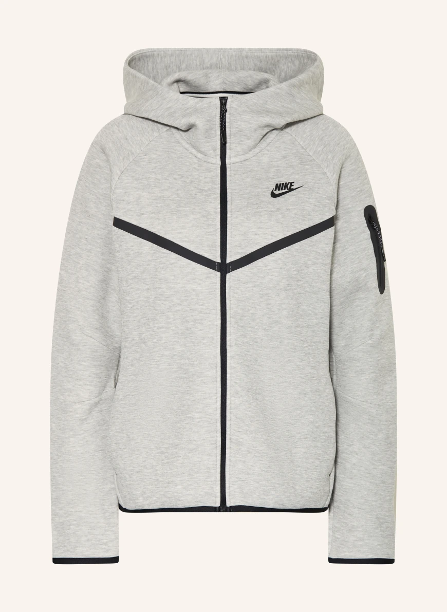 Nike Jachetă din material tricotat SPORTSWEAR GRI DESCHIS / NEGRU