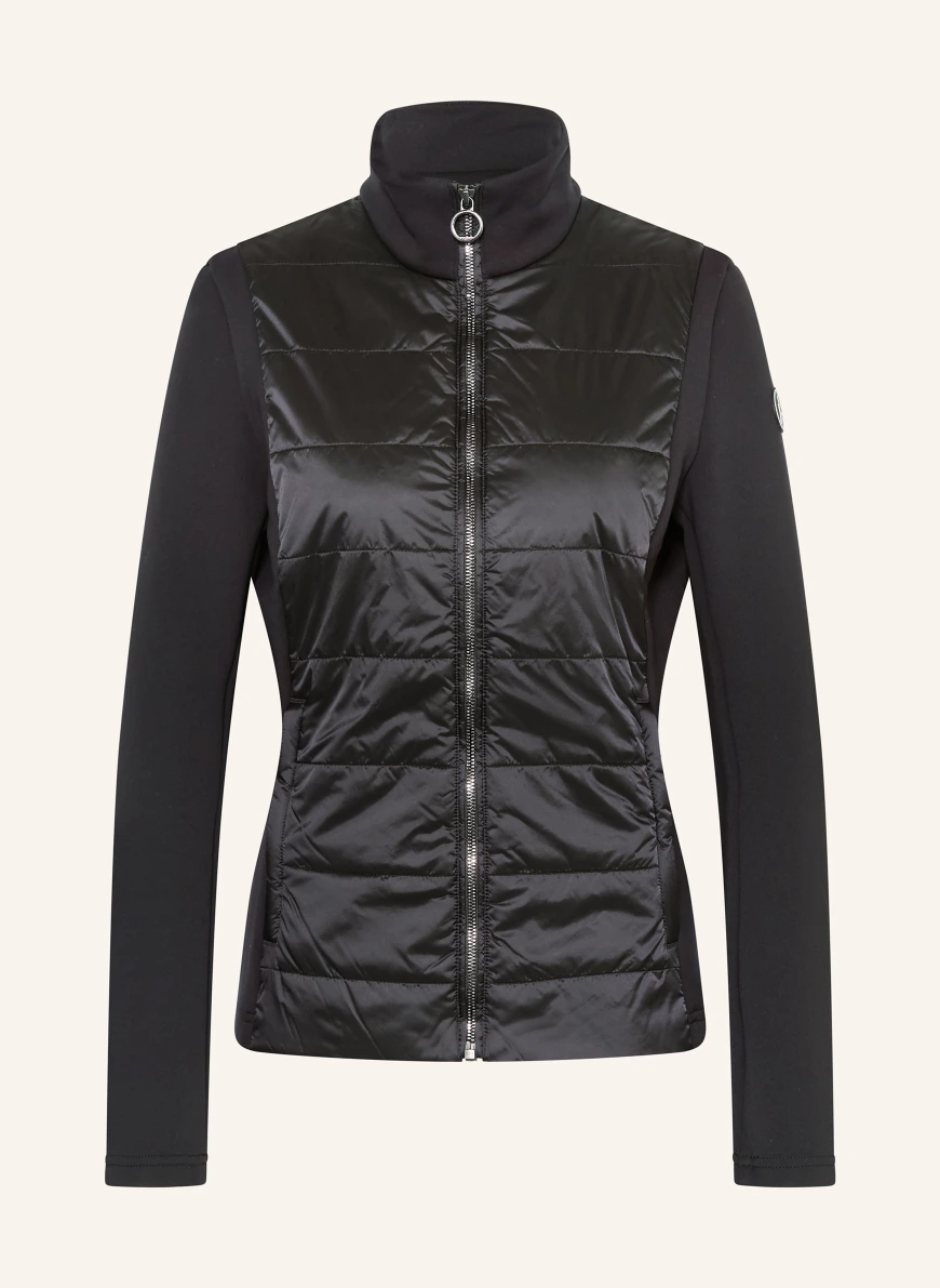 fusalp LINN hybrid quilted jacket BLACK