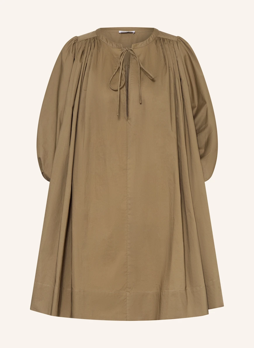 MRS & HUGS Rochie cu mâneci 3/4 KAKI
