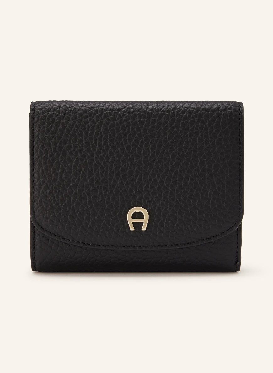 AIGNER purse BLACK