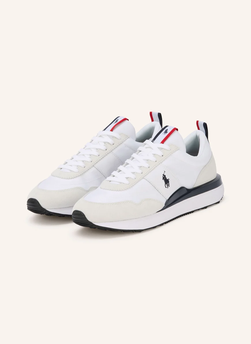 POLO RALPH LAUREN TRAIN 89 sneaker WHITE / RED / DARK BLUE
