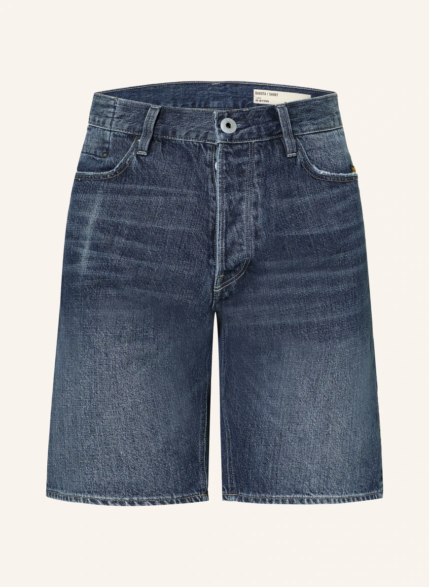 G-Star Pantaloni scurți din denim DAKOTA ALBASTRU ÎNCHIS