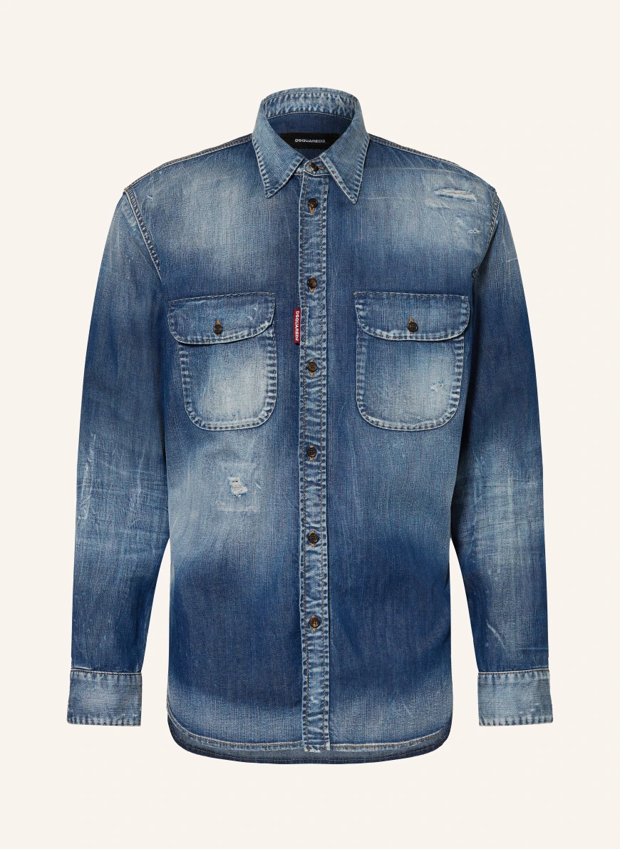 DSQUARED2 Comfort Fit Denim Shirt BLUE