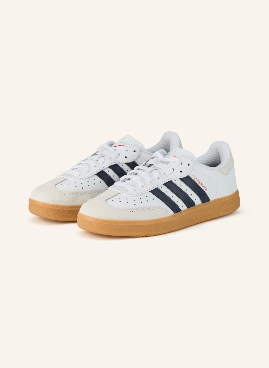 adidas VELOSAMBA LEA sneakers WHITE / DARK BLUE