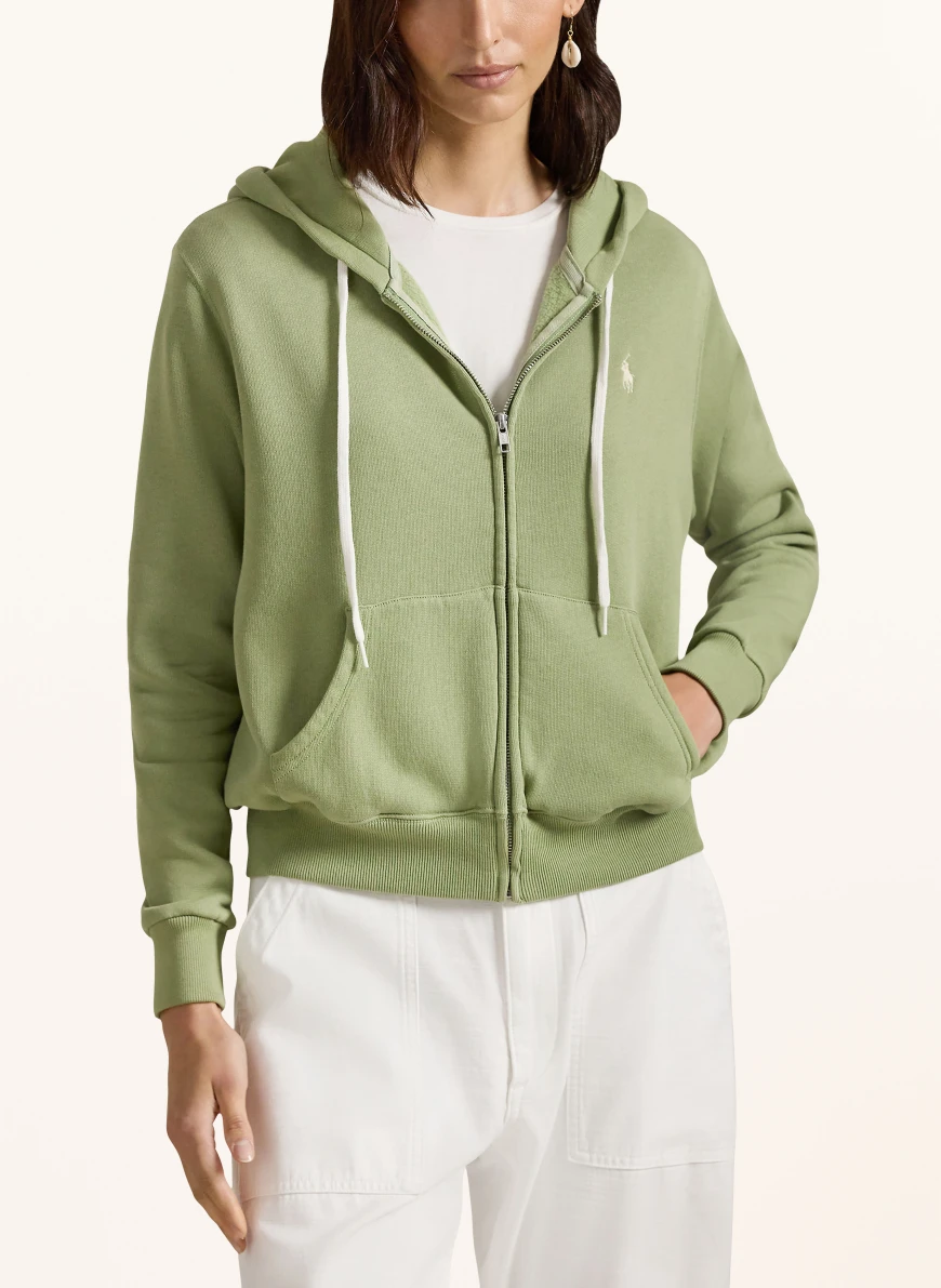 POLO RALPH LAUREN Jachetă din material tricotat OLIV