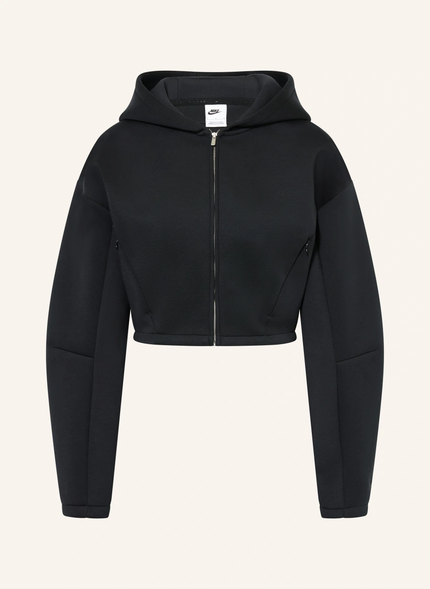 Nike Jachetă din material tricotat SPORTSWEAR NEGRU