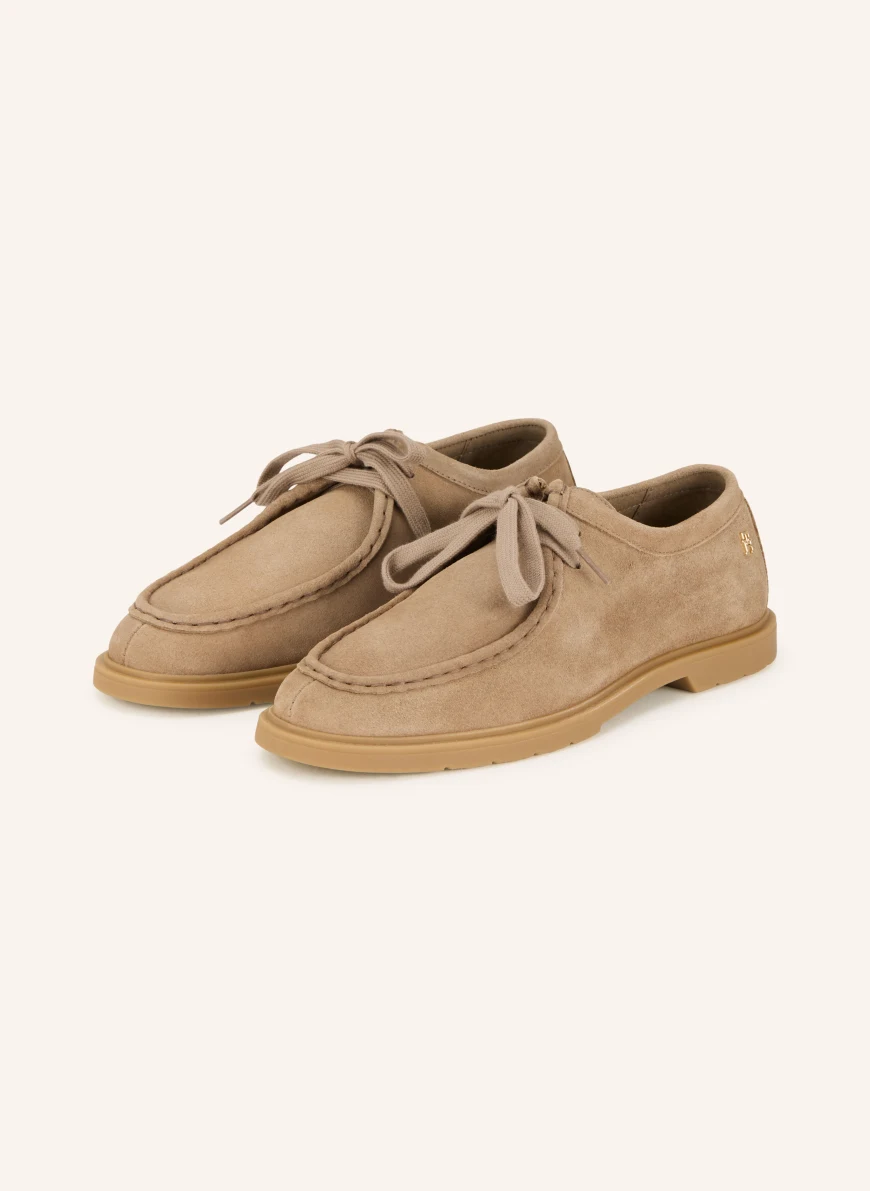 TOMMY HILFIGER Schnürer TAUPE