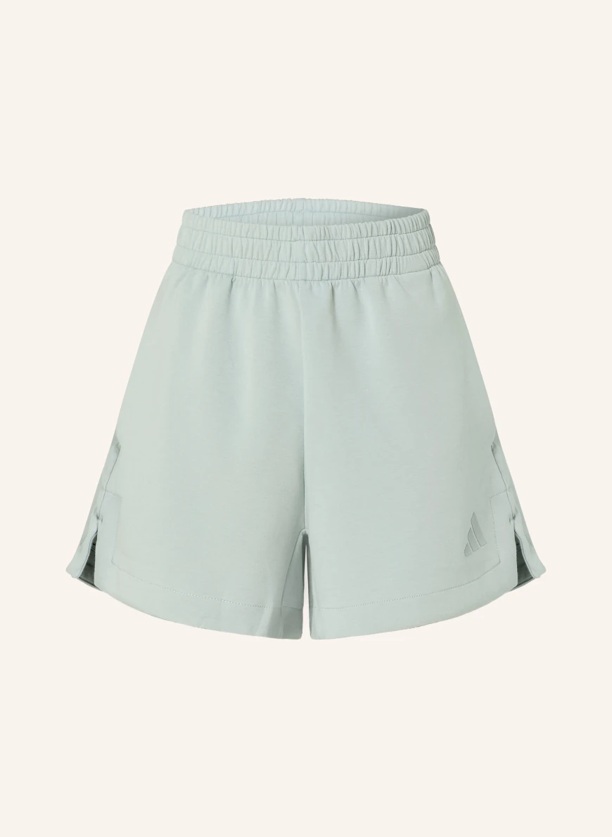 adidas Pantaloni scurți din material fleece ALL SZN ALBASTRU-CENUȘIU
