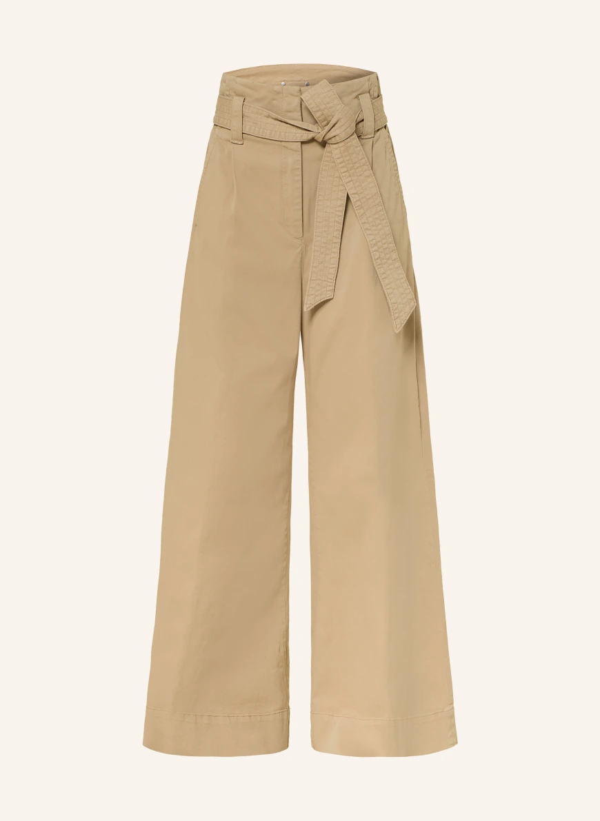 BOSS Paperbag-byxor TELIA BEIGE