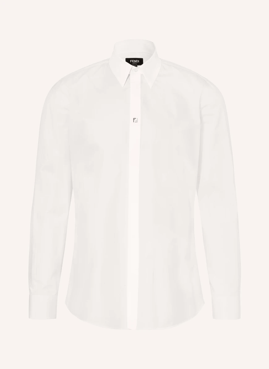 FENDI Shirt regular fit WHITE
