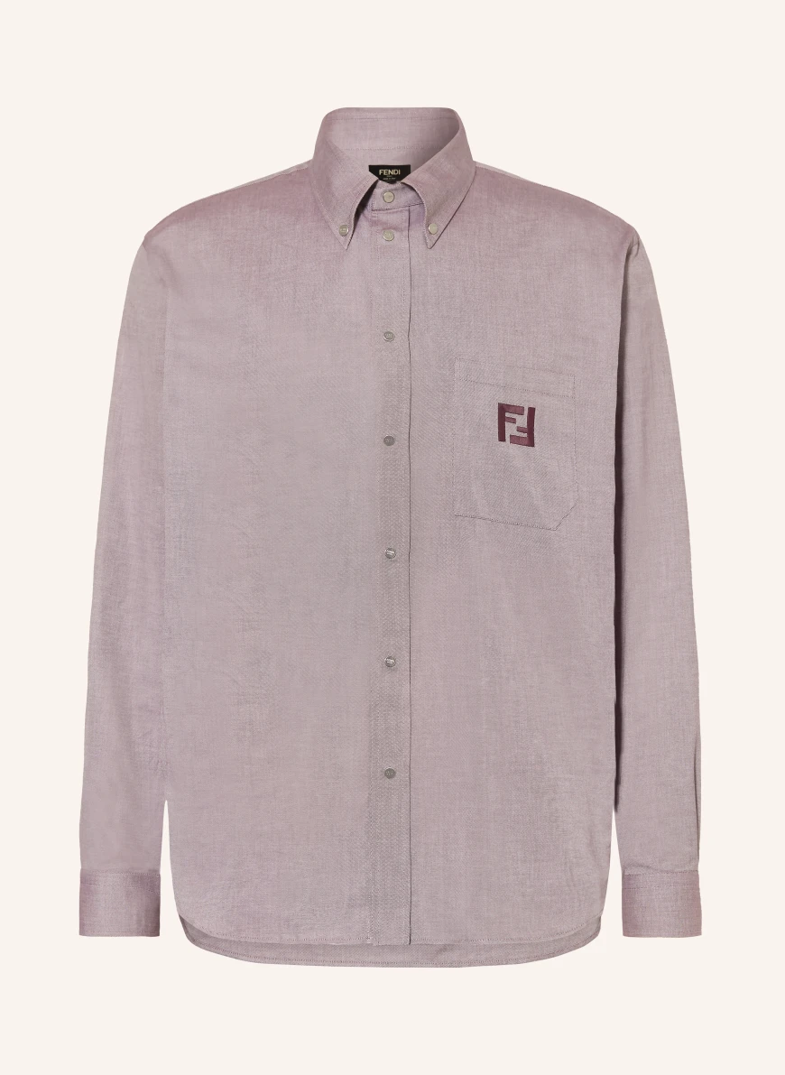 FENDI Comfort Fit Shirt DARK PURPLE