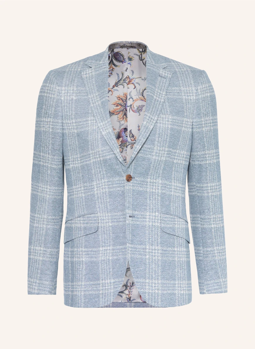 ETRO Jakke, ekstra slim fit LYSEBLÅ / HVID