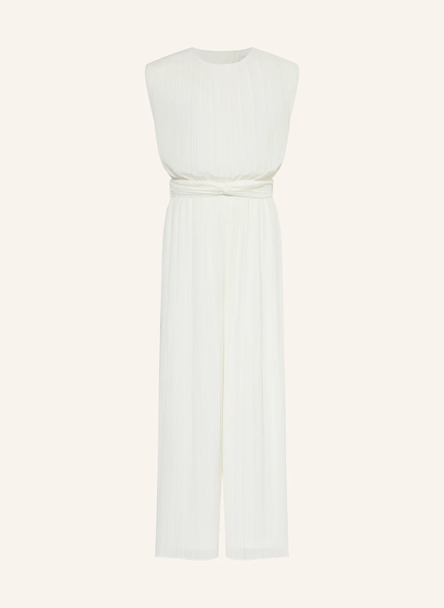 DANAMADE Jumpsuit with pleats WHITE
