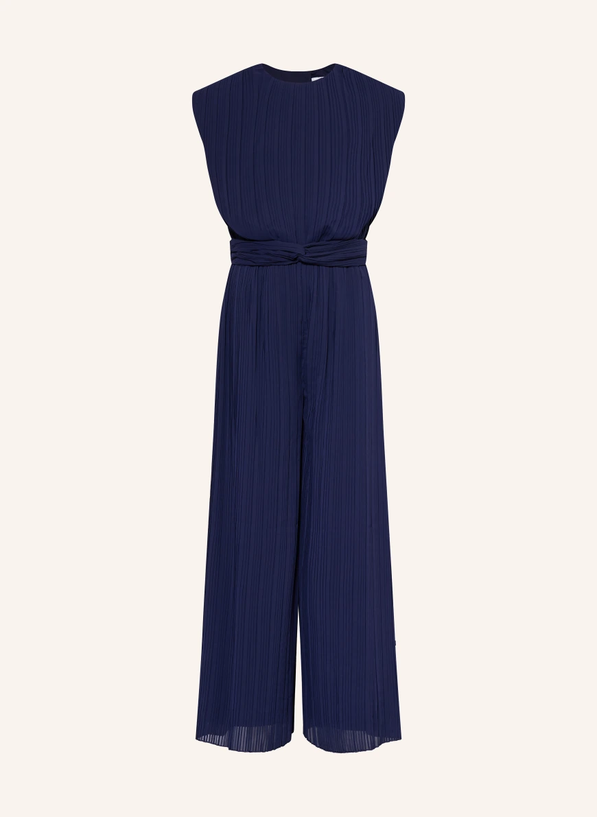 DANAMADE Jumpsuit with pleats DARK BLUE