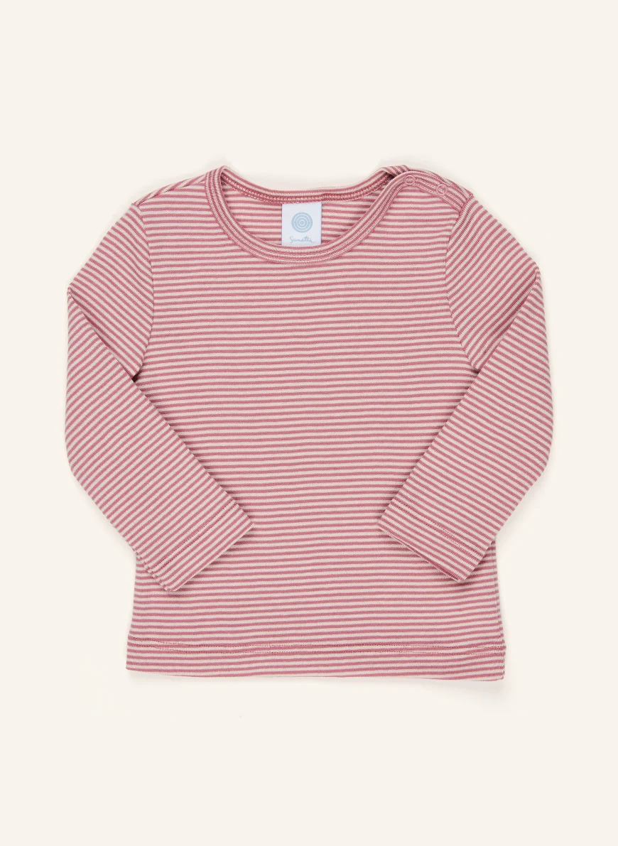 Sanetta Langærmet GAMMELROSA / CREME