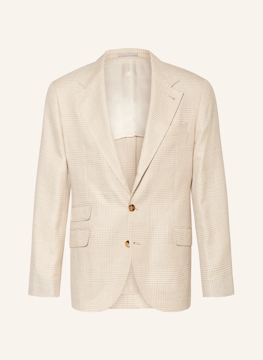 BRUNELLO CUCINELLI Slim fit-jakke CREME