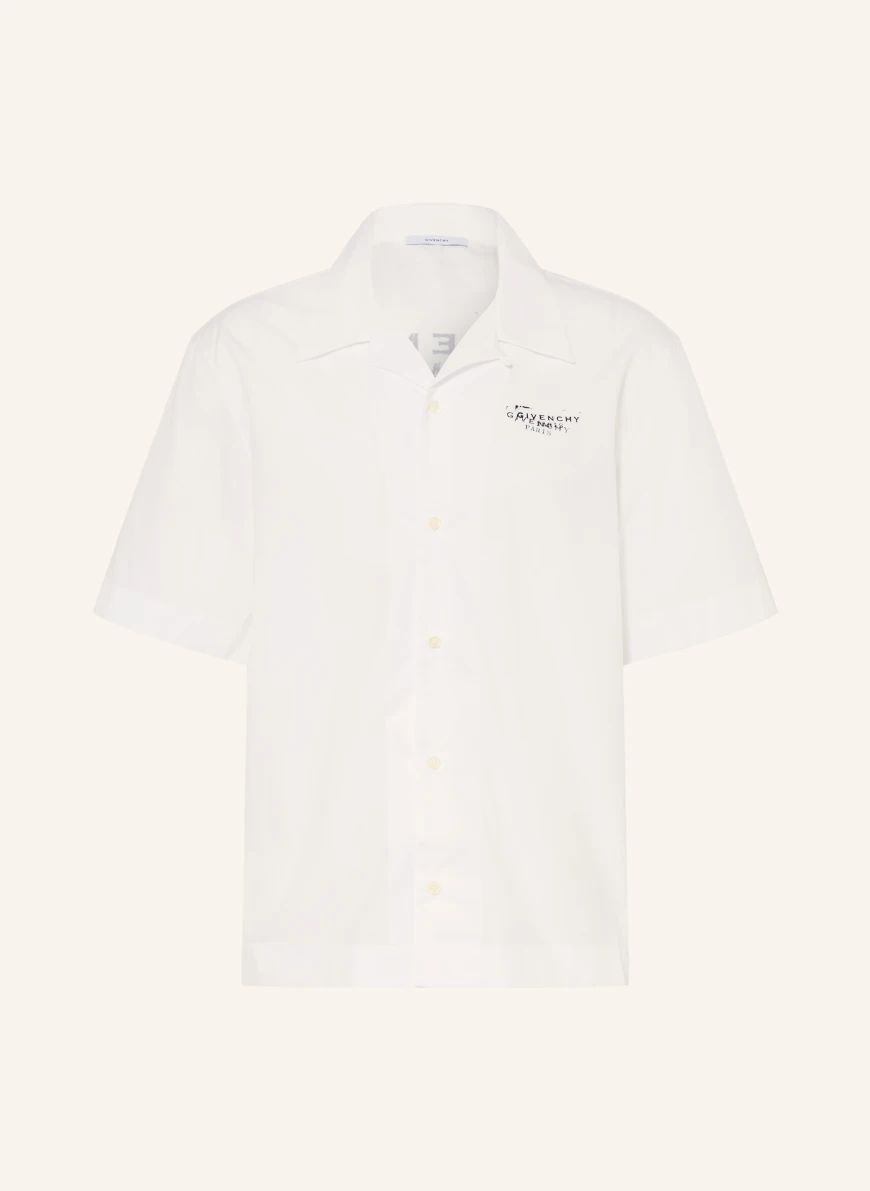 GIVENCHY Resort shirt, regular fit WHITE / BLACK