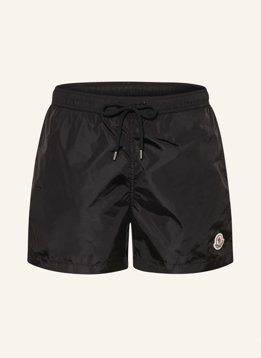 MONCLER swim shorts BLACK