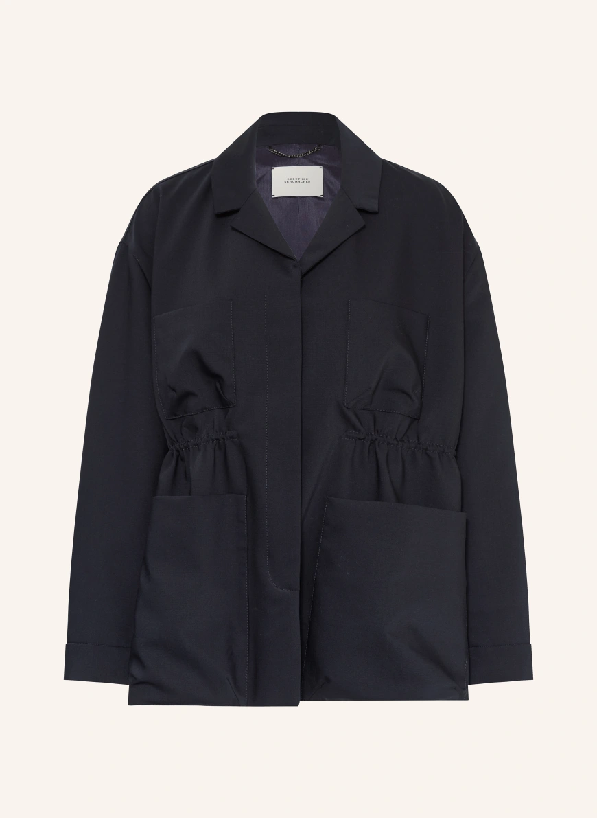 DOROTHEE SCHUMACHER CASUAL ATTRACTION jacket DARK BLUE
