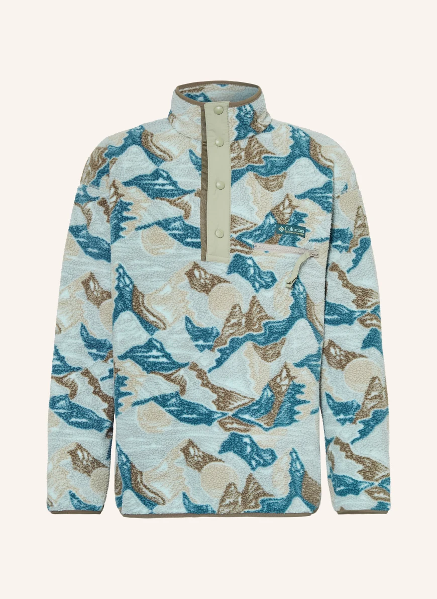 Columbia Jacheta din fleece HELVETIA™ II ALBASTRU DESCHIS / OLIV / ALBASTRU